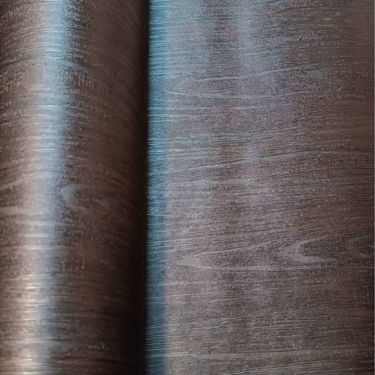 برچسب کابینت _طرح چوب برجسته _قهوه ای ونگه - کد6236