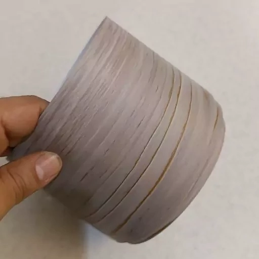 برچسب قرنیز 10 سانتی طرح چوب بنفشو طوسی