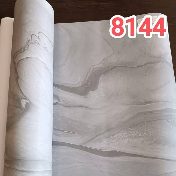 برچسب کابینت طرح سنگ طوسی رگه دار - 8144