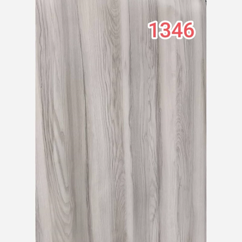برچسب کابینت طرح چوب کد 1346 کرم طوسی برجسته 