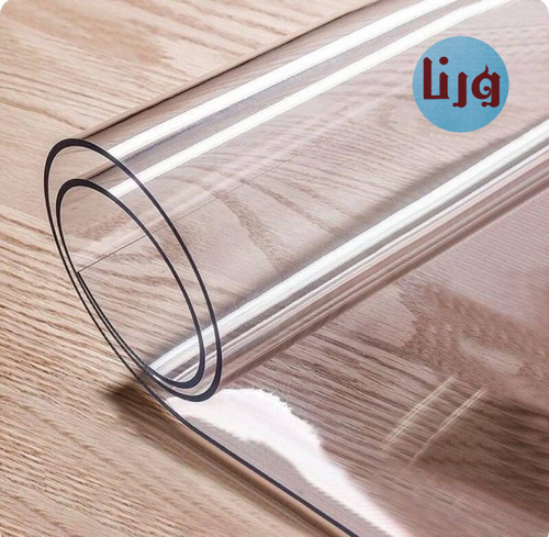 طلق رومیزی شفاف منعطف 2 میل وارداتی درجه یک