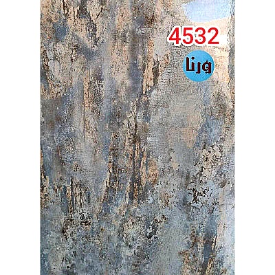نمای نزدیک بافت هایگلاس برچسب کابینت طرح سنگ نقره‌ای کد 4532