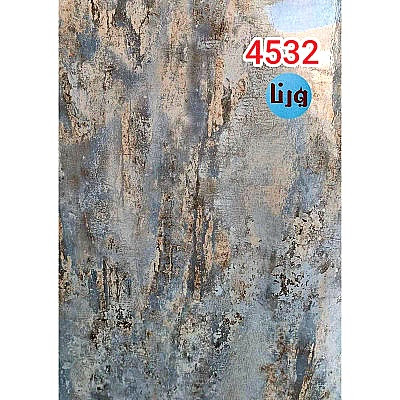 نمای نزدیک بافت هایگلاس برچسب کابینت طرح سنگ نقرهای کد 4532