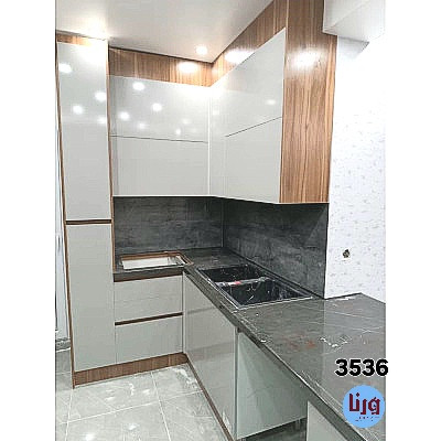 برچسب طرح سنگ هایگلاس طوسی پررنگ عرض 60 سانتیمتر کد 3536