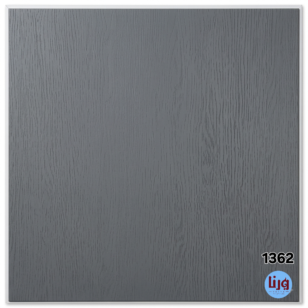 بافت چوب برجسته طوسی آبی برچسب کابینت کد 1362 ورنا