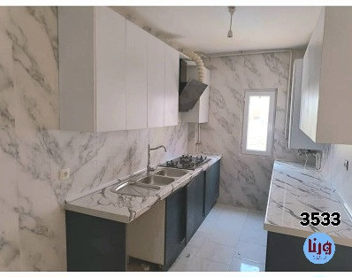 برچسب کابینت و سرامیک طرح سنگ سوپرمات سفید رگه طوسی ضخیم کد 3533 عرض ۶۰ سانتیمتر
