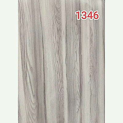 نمای نزدیک برچسب طرح چوب کرم طوسی کد 1345