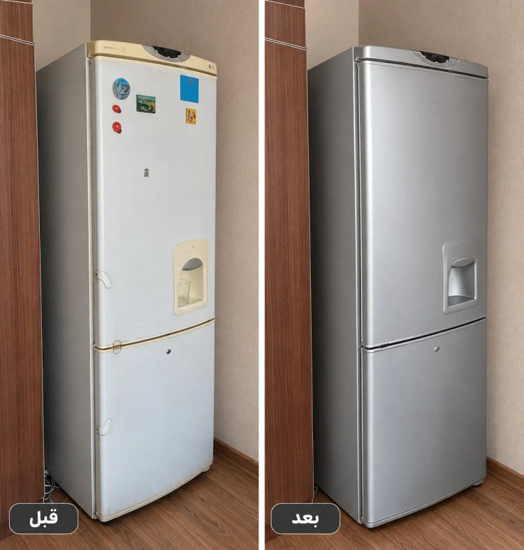 برچسب کابینت و دکوراتیو طرح سیلور مات کد ۲۰۷۶ عرض ۶۰ سانتیمتر