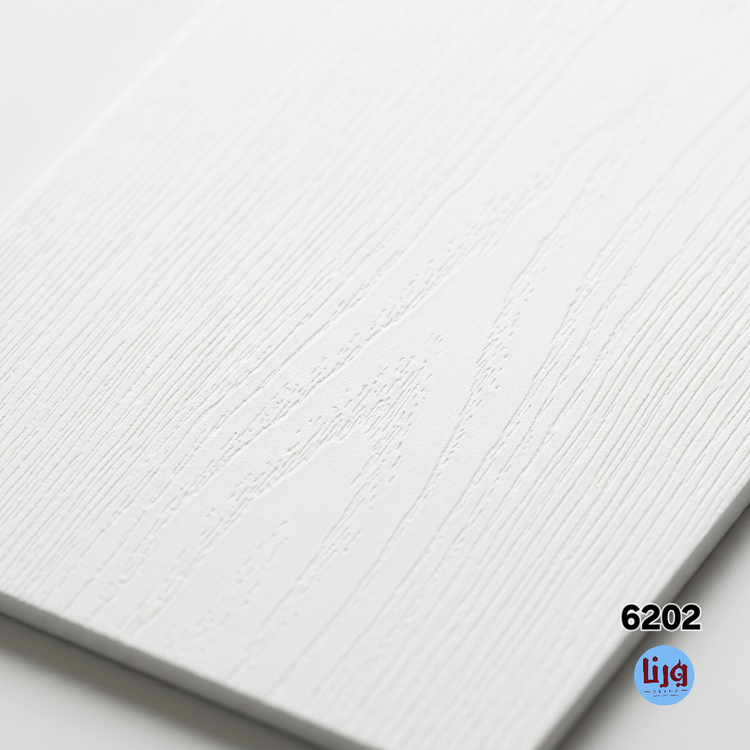 بافت چوب سفید یورودکور برچسب کابینت کد 6202 ورنا